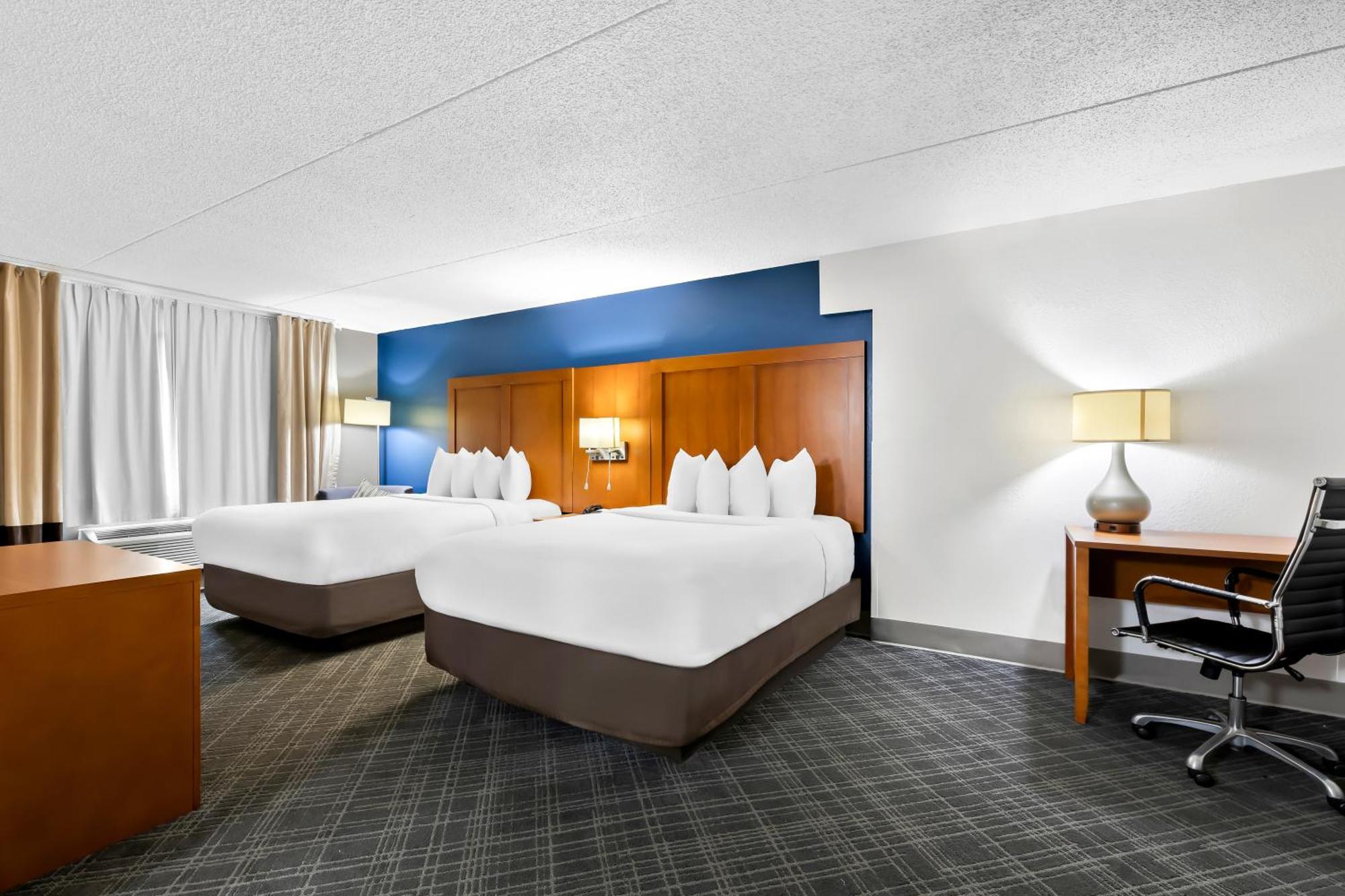 Suite Two Queen Beds Accessible or Non-Smoking